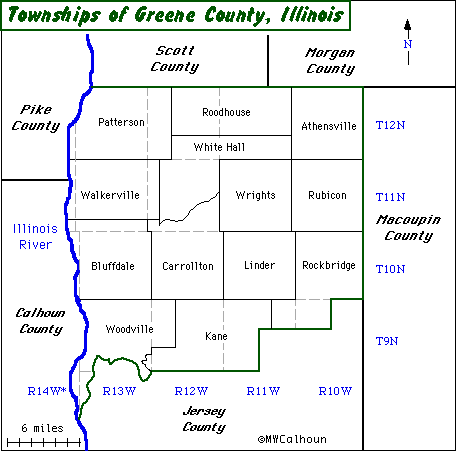 how to read Township and Range Survey System